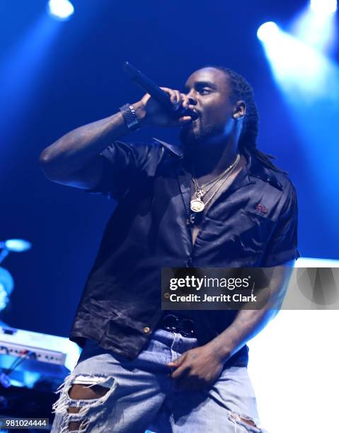 Wale Performs at The Novo by Microsoft on June 21, 2018 in Los Angeles, California.