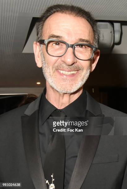 Actor Robin Renucci attends the Amnesty International 34 th Gala at Theatre Champs Elysees and after Party at La Maison Blanche on June 21, 2018 in...