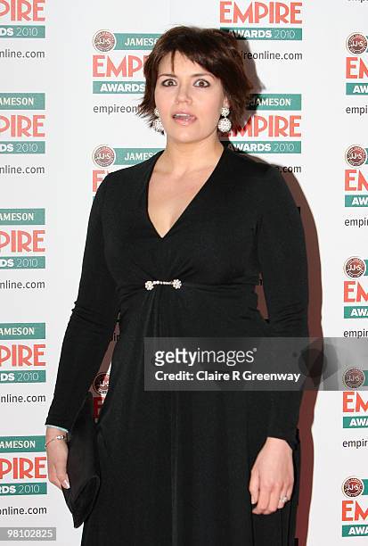 Georgia MacKenzie arrives for the Jameson Empire Film Awards held at the Grosvenor House Hotel, on March 28, 2010 in London, England.