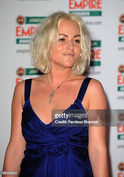 Jaime Winstone attends the Jameson Empire Film Awards at The Grosvenor House Hotel on March 28, 2010 in London, England.
