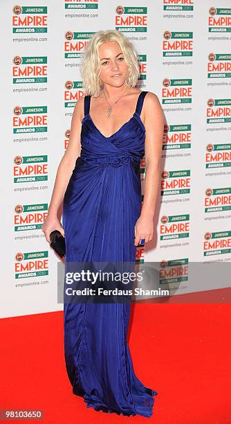 Jaime Winstone attends the Jameson Empire Film Awards at The Grosvenor House Hotel on March 28, 2010 in London, England.