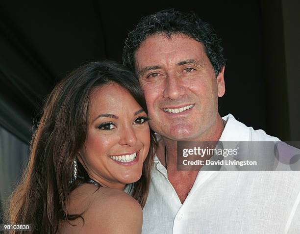 Actress Eva La Rue and fiance businessman Joe Cappuccio attend the "Unveiled:Bridal Style Revealed" showcase along Melrose Place on March 28, 2010 in...