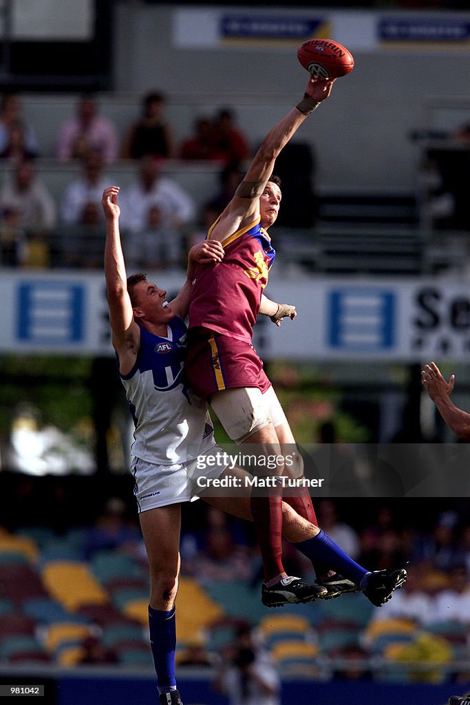 AFL Lions V Kangaroos X