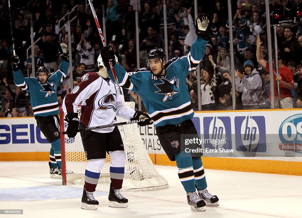 Colorado Avalanche v San Jose Sharks