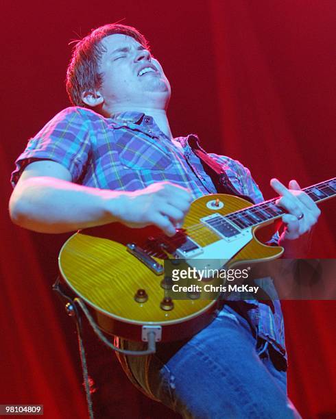 Jonny Lang performs during the Experience Hendrix Tour at The Fox Theatre on March 27, 2010 in Atlanta, Georgia.