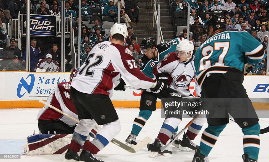 Colorado Avalanche v San Jose Sharks