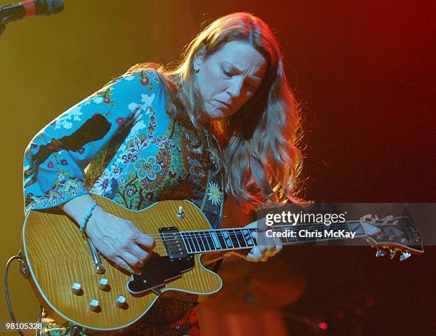 Susan Tedeschi performs during the Experience Hendrix Tour at The Fox Theatre on March 27, 2010 in Atlanta, Georgia.