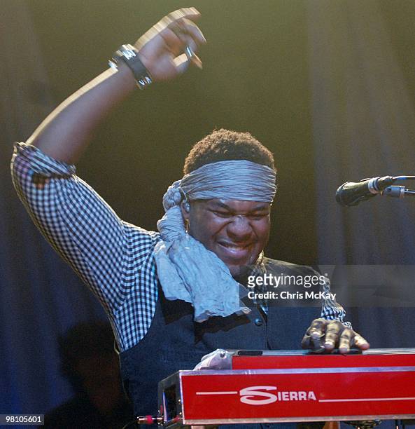 Robert Randolph performs during the Experience Hendrix Tour at The Fox Theatre on March 27, 2010 in Atlanta, Georgia.