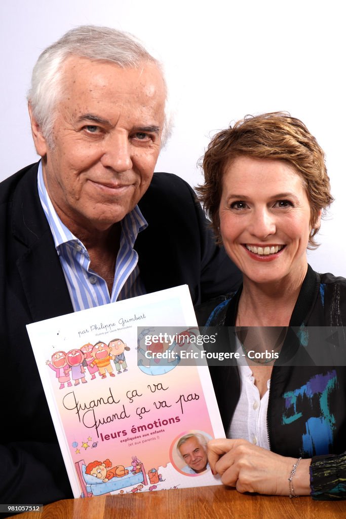 Philippe Grimbert And Maureen Dor Portrait Session