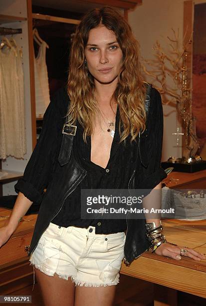 Designer/model Erin Wasson attends Official Launch Of LowLuv By Erin Wasson at Ron Herman Melrose on March 27, 2010 in Los Angeles, California.
