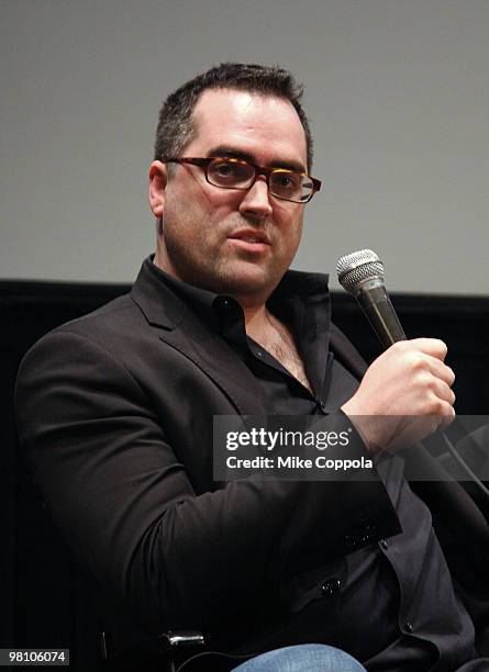 Producer Sean Costello attends the Film Society of Lincoln Center's "Night Catches Us" at Walter Reade Theater on March 28, 2010 in New York City.