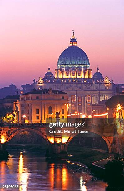 cityscape view of a city - river tiber stock pictures, royalty-free photos & images