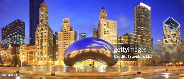 Millennium Park, Chicago, Illinois,USA Millennium Park, Chicago, Illinois,USA