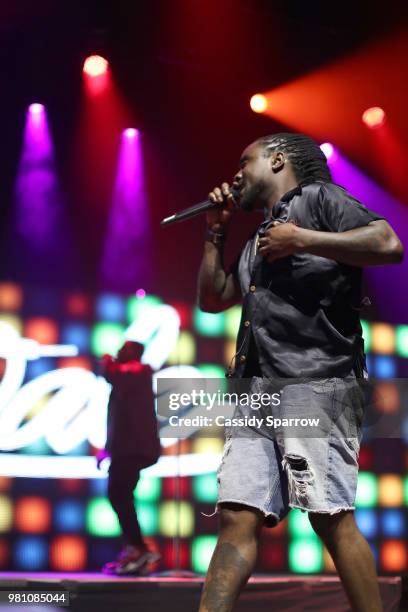 Wale Performs at The Novo by Microsoft on June 21, 2018 in Los Angeles, California.