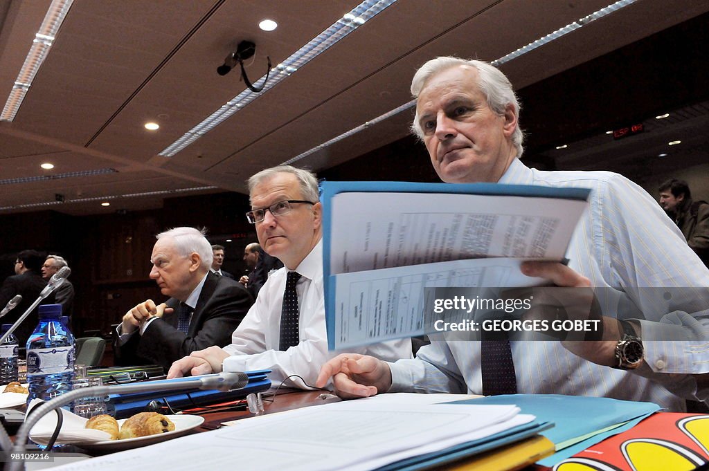 From left: European Investment Bank pres