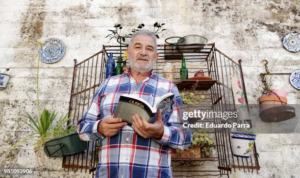 Former drug dealer Laureano Oubina presentes his book 'Oubina. Toda La Verdad' at San Francisco de Asis foundation on June 22, 2018 in Madrid, Spain.