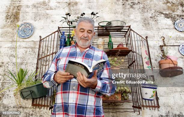 Former drug dealer Laureano Oubina presentes his book 'Oubina. Toda La Verdad' at San Francisco de Asis foundation on June 22, 2018 in Madrid, Spain.