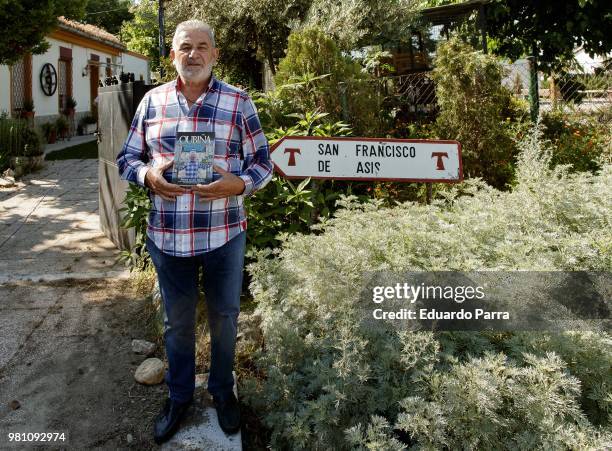 Former drug dealer Laureano Oubina presentes his book 'Oubina. Toda La Verdad' at San Francisco de Asis foundation on June 22, 2018 in Madrid, Spain.