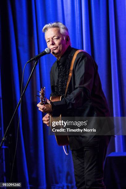 Tommy Emmanuel performs during An Evening with Tommy Emmanuel at The GRAMMY Museum on June 21, 2018 in Los Angeles, California.