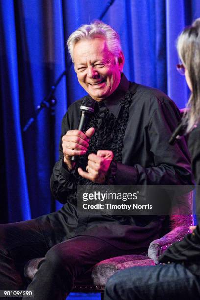 Tommy Emmanuel speaks during An Evening with Tommy Emmanuel at The GRAMMY Museum on June 21, 2018 in Los Angeles, California.