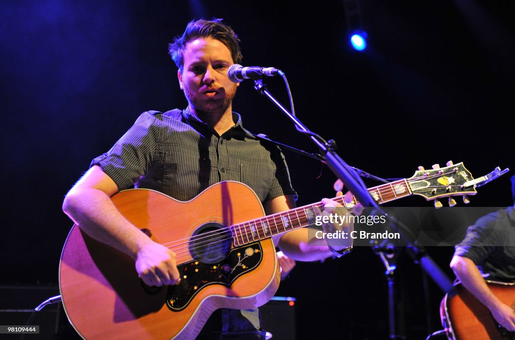 Turin Brakes Perform At Shepherds Bush Empire In London