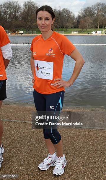Tana Ramsay attends photocall to launch the Royal Parks Foundation Half Marathon at Hyde Park on March 26, 2010 in London, England.