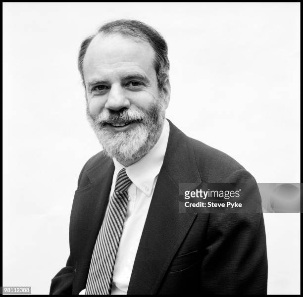 American philosopher Saul Kripke in Oxford, 18th May 1990.