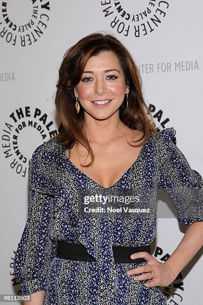 Alyson Hannigan attends the ''How I Met Your Mother'' 100th episode party at The Paley Center for Media on January 7, 2010 in Beverly Hills,...