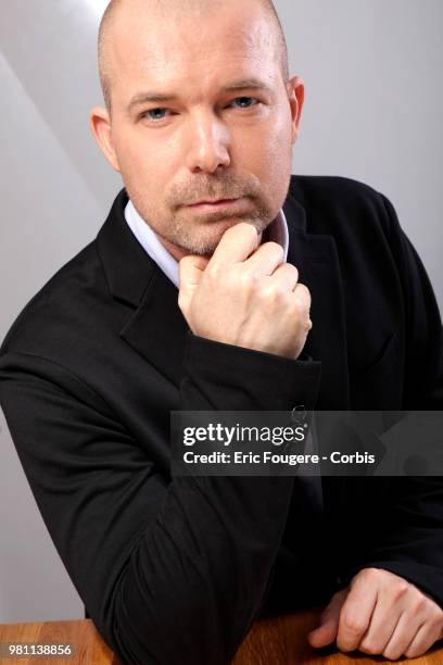 Secretary General and Scientific Director of the Van Gogh Institute, Wouter Van Der Veen poses during a portrait session in Paris, France on .