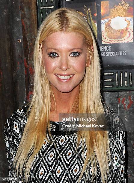 Actress Tara Reid arrives at the Artists For Peace And Justice and We.The.Children Project Benefit For Haiti at House of Blues Sunset Strip on...