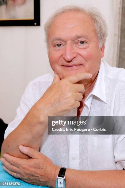 Doctor of Physical Sciences, University Professor, Researcher in Materials and Structures Yves Malier poses during a portrait session in Paris,...