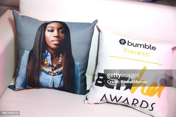 General view of atmosphere at the BET Her Awards Presented By Bumble at Conga Room on June 21, 2018 in Los Angeles, California.