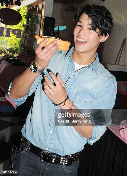 Actor BooBoo Stewart attends Pink's Grand Opening at Knott's Berry Farm on February 28, 2010 in Buena Park, California.