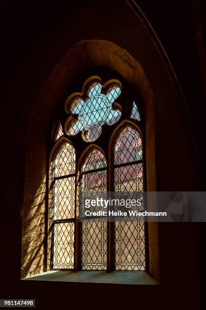 light - stained glass church stock pictures, royalty-free photos & images