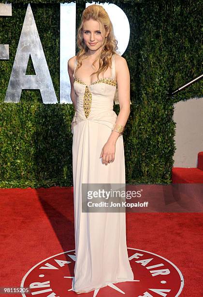 Actress Dianna Argon arrives at the 2010 Vanity Fair Oscar Party held at Sunset Tower on March 7, 2010 in West Hollywood, California.