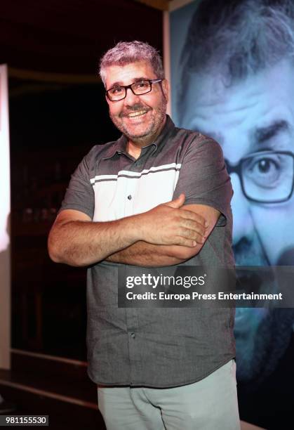 Florentino Fernandez attends the 'El secreto del humor' press conference at Bankia Principe Pio theatre on June 21, 2018 in Madrid, Spain.