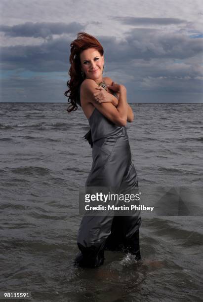 Rhonda Burchmore poses for a portrait session on 22nd February 2007 in Melbourne, Australia.