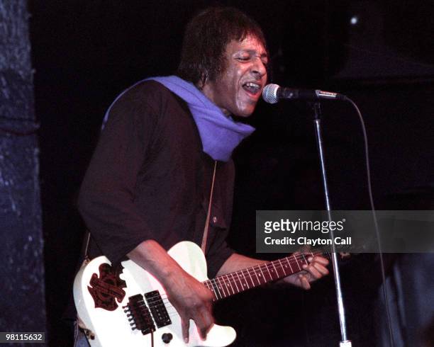 Arthur Lee, formerly of Love, performing at the I-Beam in San Francisco on April 21 1989