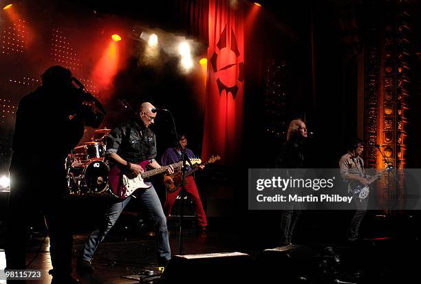 Radio Birdman perform on stage during the APRA Hall of Fame awards at the Regent Theatre on 18th July, 2007 in Melbourne, Australia.
