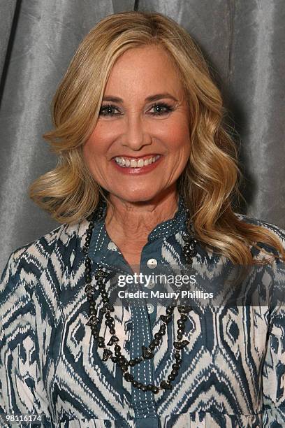 Actress Maureen McCormick attends Access Hollywood "Stuff You Must..." Lounge Produced by On 3 Productions Celebrating the Golden Globes - Day 2 at...