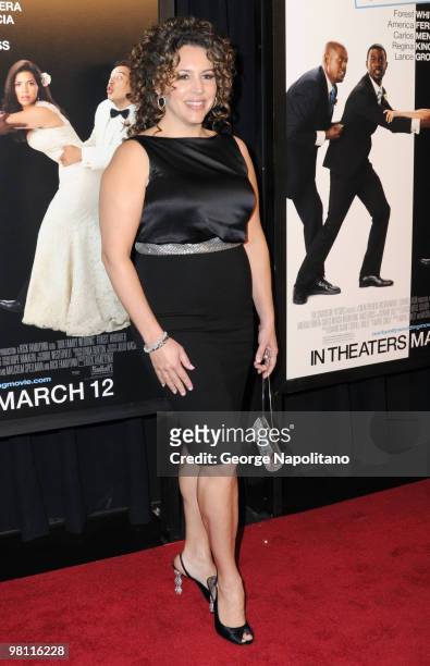 Diana Maria Riva attends the premiere of "Our Family Wedding" at AMC Loews Lincoln Square 13 theater on March 9, 2010 in New York City.