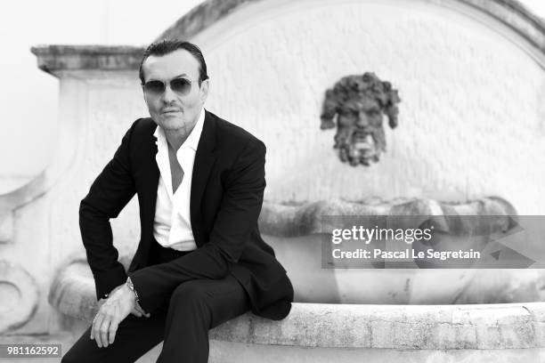 Franck Boclet attends the Smalto Menswear Spring/Summer 2019 Presentation as part of Paris Fashion Week on June 22, 2018 in Paris, France.