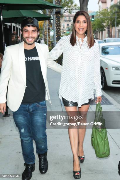 Christine Devine is seen on June 21, 2018 in Los Angeles, California.