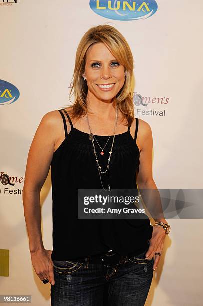 Actress/director Cheryl Hines attends the Los Angeles Women's International Film Festival Opening Night Gala at Libertine on March 26, 2010 in Los...