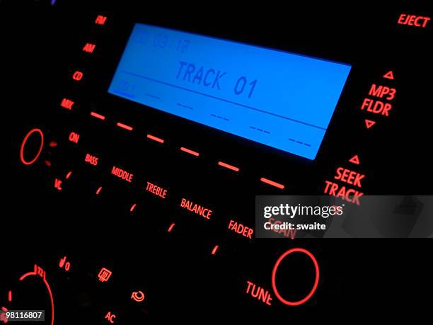 track 01 - auto radio stock pictures, royalty-free photos & images