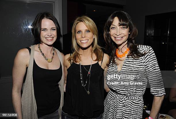 Actresses Sprague Grayden, Cheryl Hines and Ileana Douglas attend the Los Angeles Women's International Film Festival Opening Night Gala at Libertine...