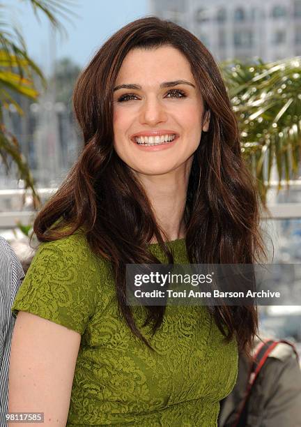 Actress Rachel Weisz attends the Agora Photo Call at the Palais des Festivals during the 62nd Annual Cannes Film Festival on May 17, 2009 in Cannes,...