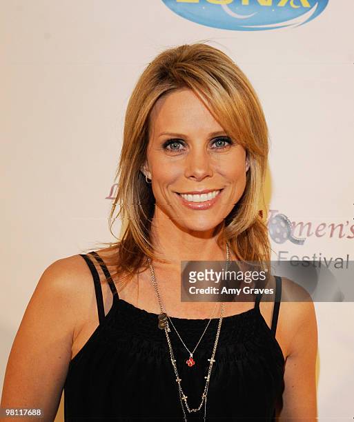 Actress/director Cheryl Hines attends the Los Angeles Women's International Film Festival Opening Night Gala at Libertine on March 26, 2010 in Los...