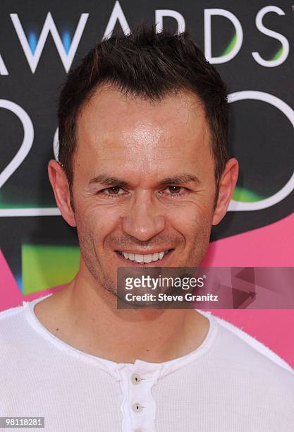 Actor Greg Ellis arrives at Nickelodeon's 23rd Annual Kids' Choice Awards held at UCLA's Pauley Pavilion on March 27, 2010 in Los Angeles, California.
