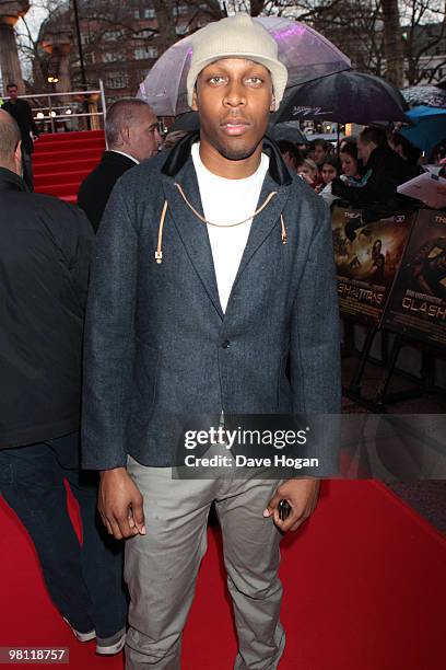 Lemar arrives at the world premiere of Clash Of The Titans held at the Empire Leicester Square on March 29, 2010 in London, England.